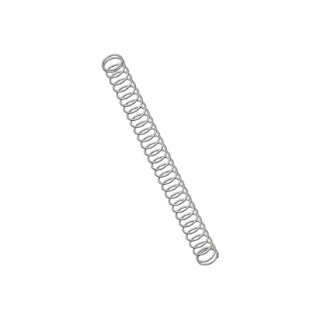 Compression Spring, O= .343, L= 4.75, W= .031 R